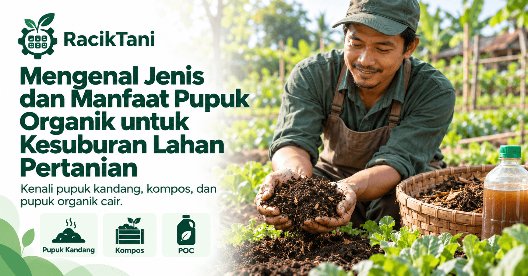 Thumbnail Mengenal Jenis dan Manfaat Pupuk Organik untuk Kesuburan Lahan Pertanian